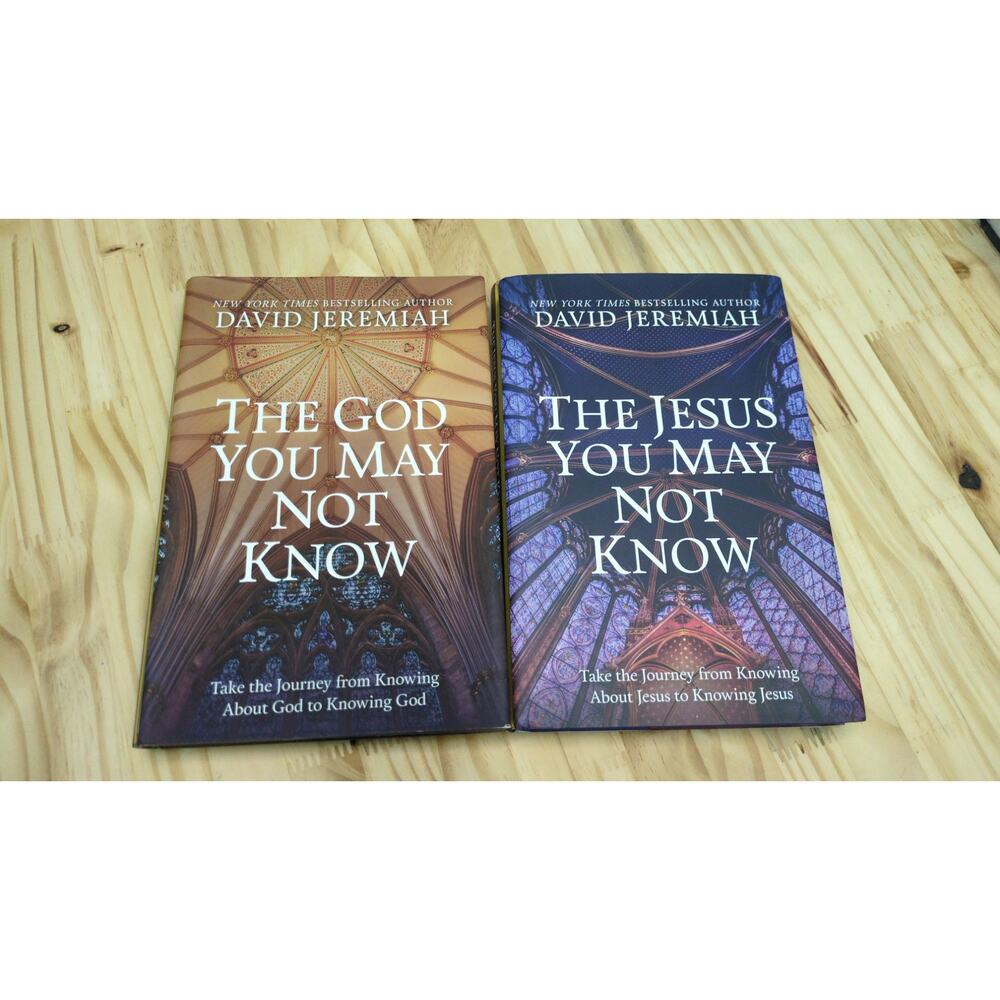 The God You May Not Know & The Jesus You May Not Know  Lot Dr. David Jeremiah